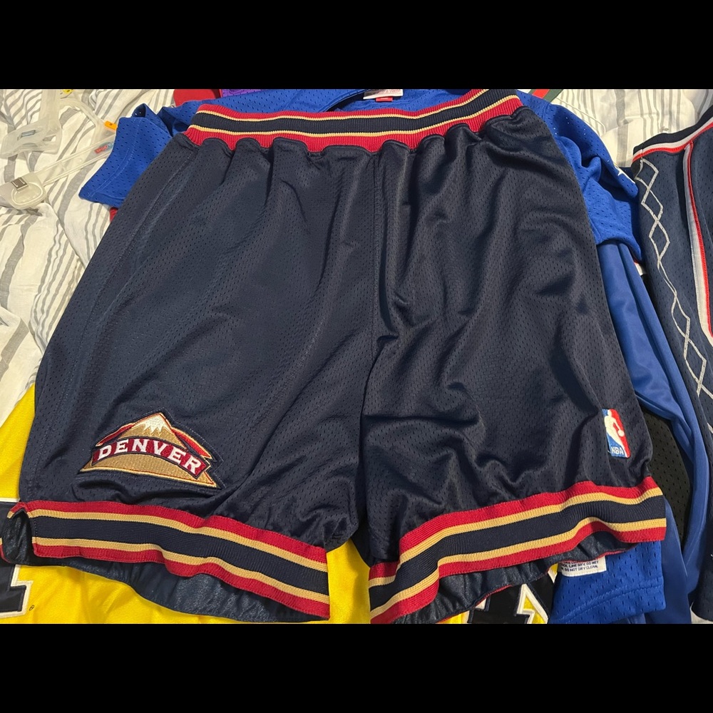 Authentic Starter 90s Denver Nuggets Shorts